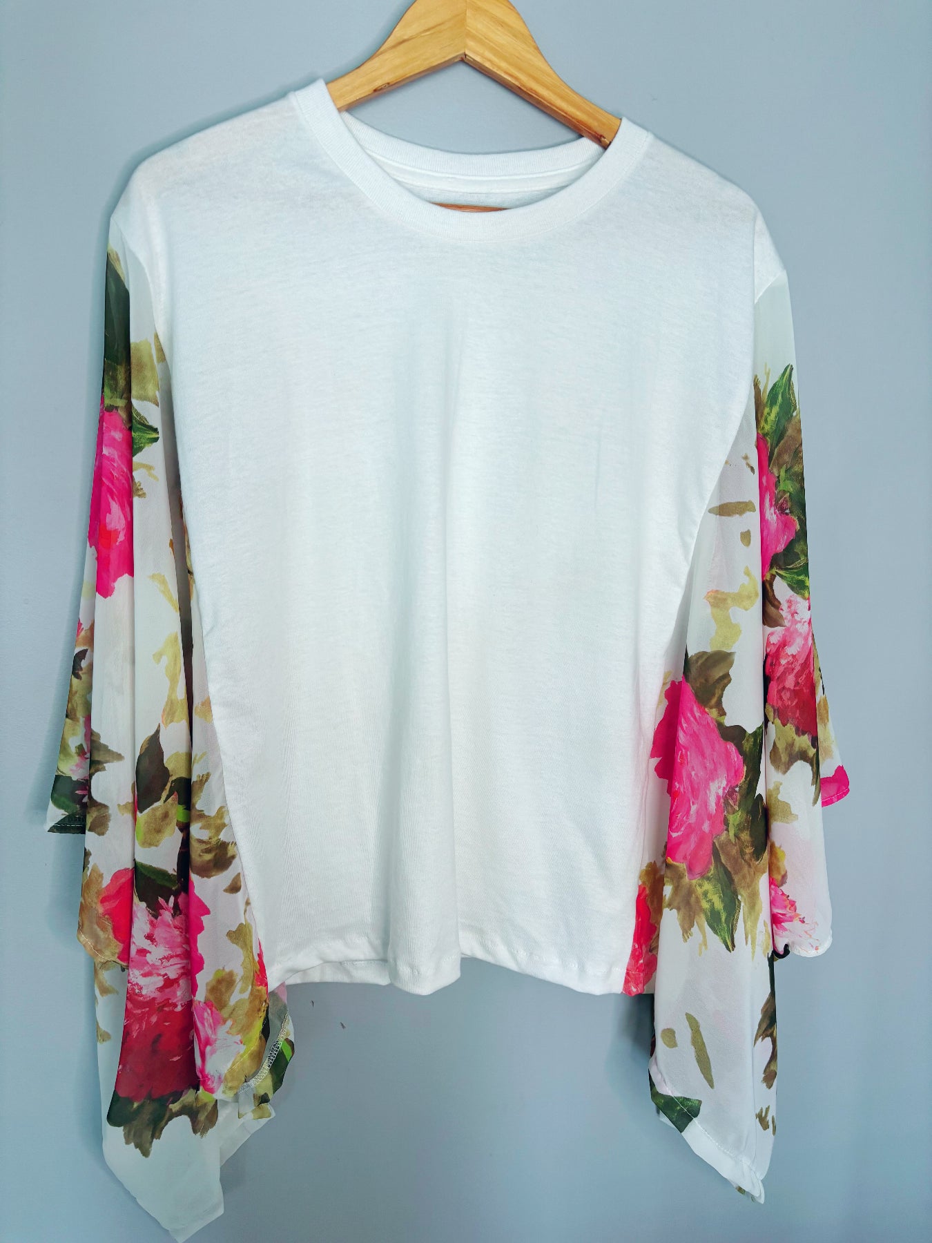 White Flow Tees